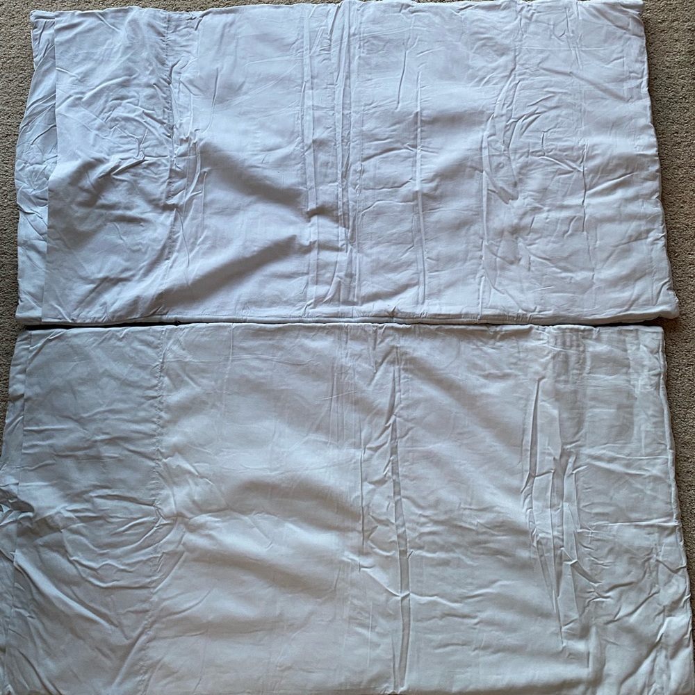 NWT NEW ANTHROPOLOGIE Ellery Velvet set of 2 king shams grey - Picture 5 of 11